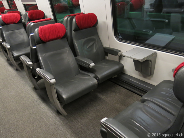 Interni SBB RABDe 500 (ICN), 1a classe